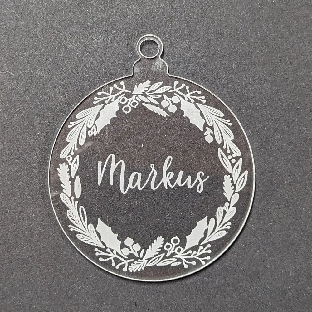 Christbaumschmuck Acryl