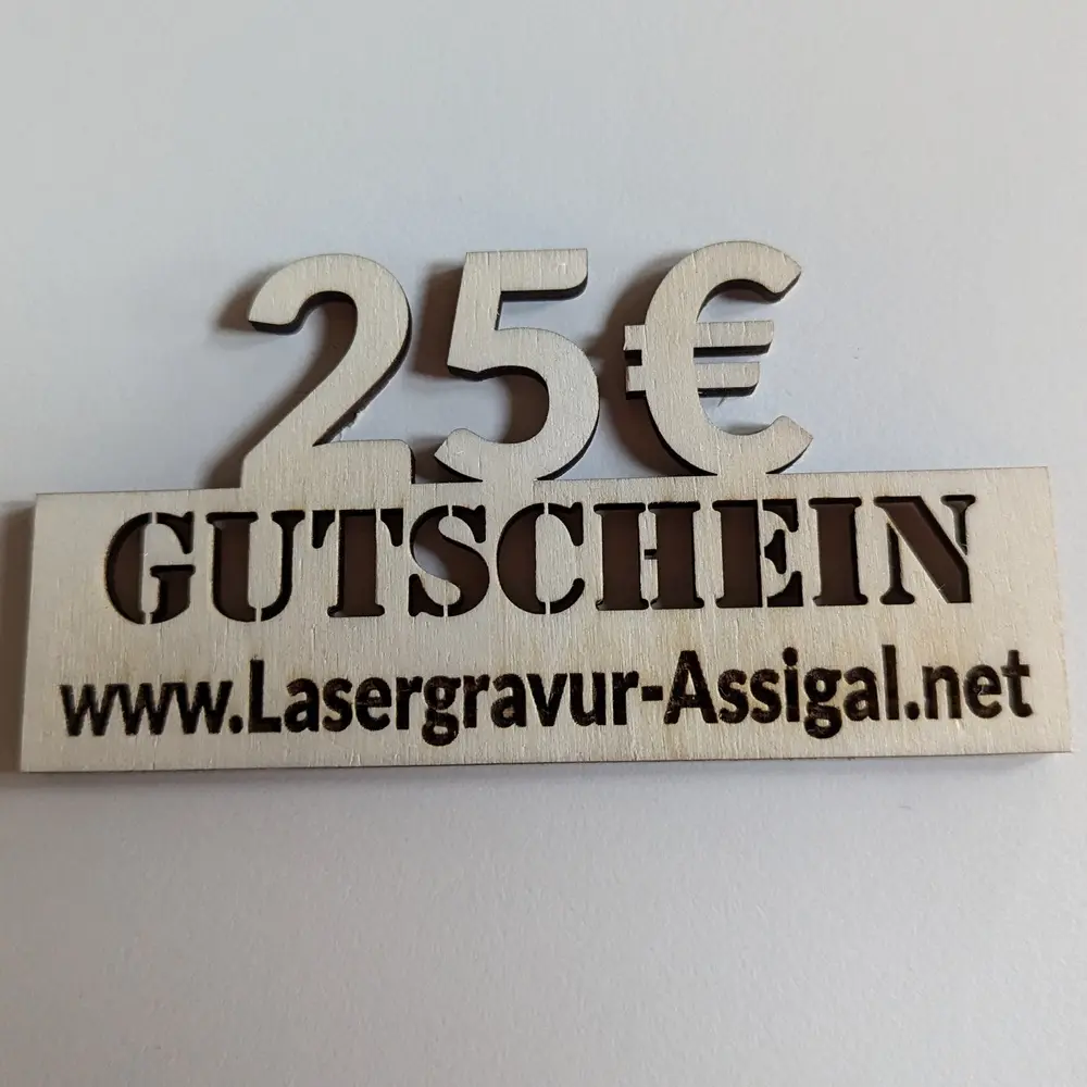 Gutschein 25€