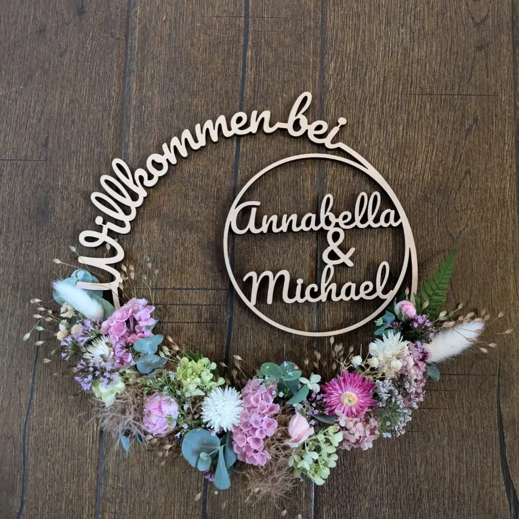 Türkranz "Willkommen bei"