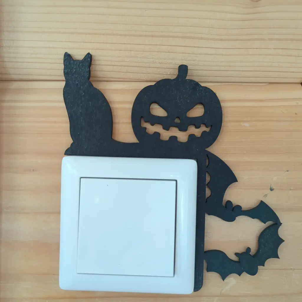 Halloween Türecke (15cm, Fledermäuse)