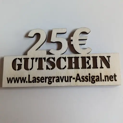 Gutschein 25€