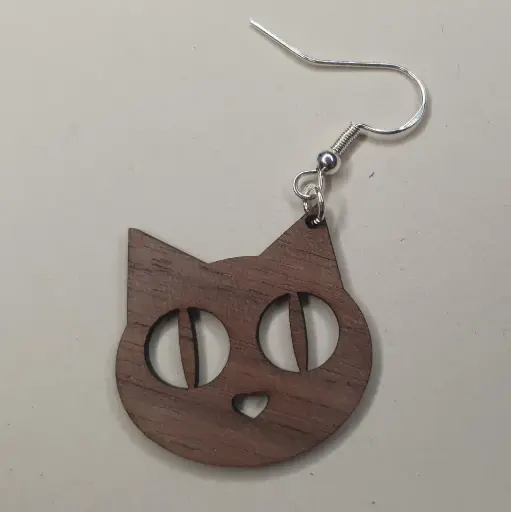 Ohrringe Katze